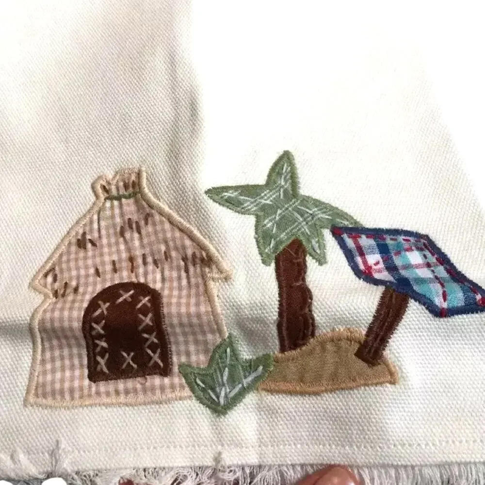 Pottery Barn Kids Island Party Table Table Runner NEW Picnic Outdoor 16 x 45